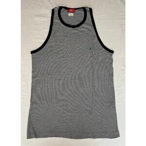 NWT JIL Egypt Navy Blue Stripe Tank Size XL